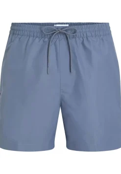 Calvin Klein Medium Drawstring swimshort, heren zwembroek, grijsblauw