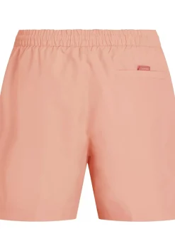 Calvin Klein Medium Drawstring swimshort, heren zwembroek, licht abrikooskleurig
