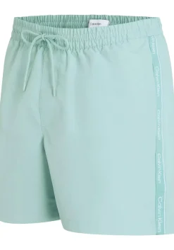 Calvin Klein Medium Drawstring swimshort, heren zwembroek, lichtgroen
