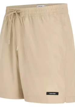 Calvin Klein Medium Drawstring swimshort, heren zwembroek, beige