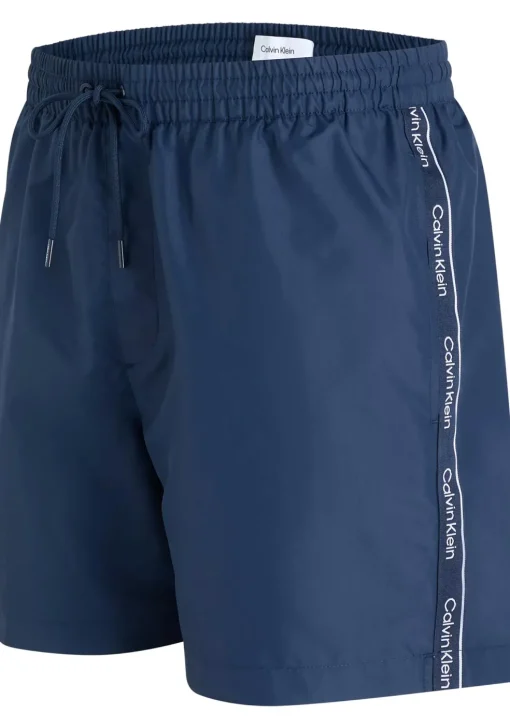 Calvin Klein Medium Drawstring swimshort, heren zwembroek, donkerblauw