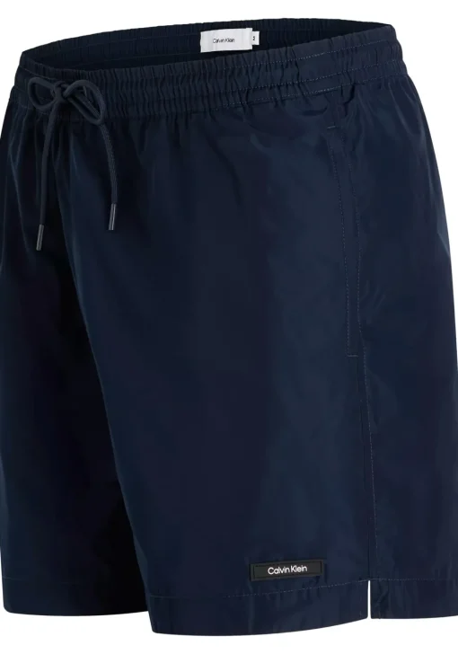 Calvin Klein Medium Drawstring swimshort, heren zwembroek, donkerblauw