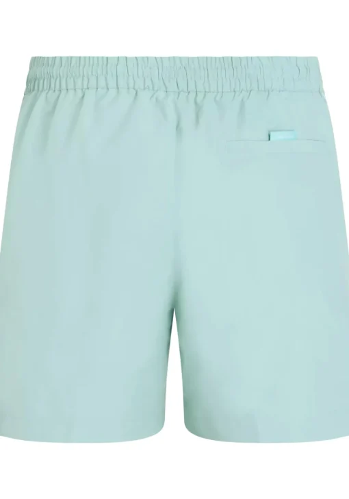 Calvin Klein Medium Drawstring swimshort, heren zwembroek, lichtgroen