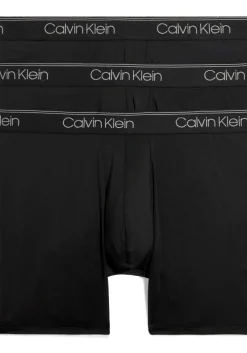 Calvin Klein Micro Stretch Boxer briefs (3-pack), heren boxers extra lang, zwart