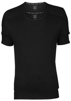 Calvin Klein Modern Cotton T-shirts (2-pack), stretch O-hals, zwart