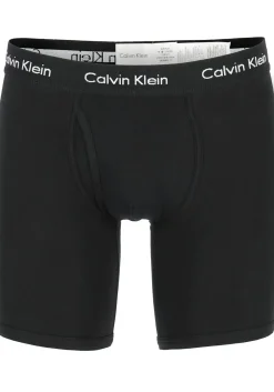 Calvin Klein Modern Essentials boxer brief (1-pack), heren boxer lang met gulp, zwart