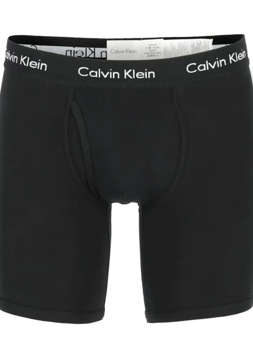 Calvin Klein Modern Essentials boxer brief (1-pack), heren boxer lang met gulp, zwart