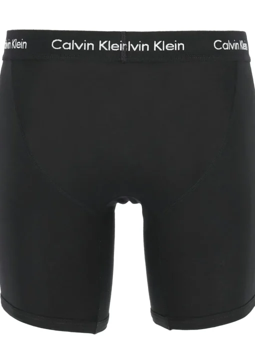 Calvin Klein Modern Essentials boxer brief (1-pack), heren boxer lang met gulp, zwart