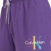 Calvin Klein Short Drawstring swimshort, heren zwembroek, paars
