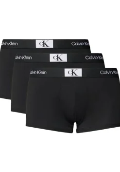 Calvin Klein Trunk (3-pack), heren boxers normale lengte, zwart