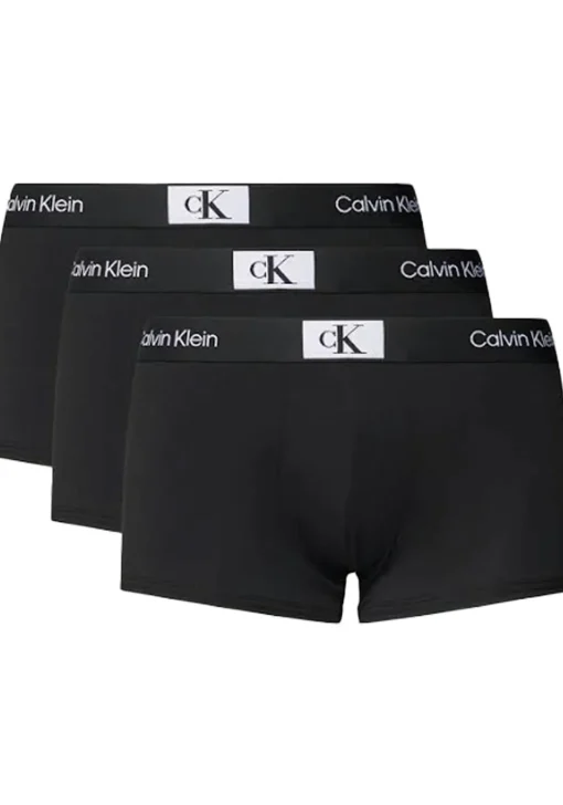 Calvin Klein Trunk (3-pack), heren boxers normale lengte, zwart