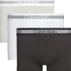 Calvin Klein Trunk (3-pack), heren boxers normale lengte, zwart, grijs, wit