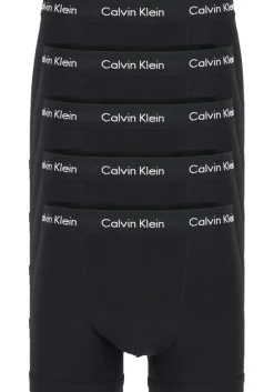 Calvin Klein Trunk (5-pack), heren boxers normale lengte, zwart