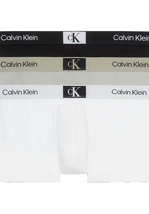 Calvin Klein Trunk (3-pack), heren boxers normale lengte, multicolor