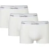 Calvin Klein Trunk (3-pack), heren boxers normale lengte, wit