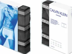 Calvin Klein Trunk (3-pack), heren boxers normale lengte, zwart, grijs, wit