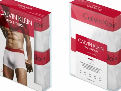 Calvin Klein Trunk (2-pack), heren boxers normale lengte, zwart