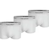 Calvin Klein Trunks (3-pack), heren boxers normale lengte, wit