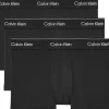 Calvin Klein Trunks (3-pack), heren boxers normale lengte, zwart