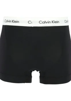 Calvin Klein trunks (3-pack), heren boxers normale lengte, zwart