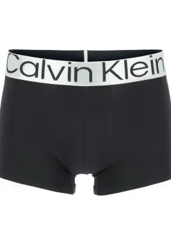 Calvin Klein trunks (3-pack), heren boxers normale lengte, zwart
