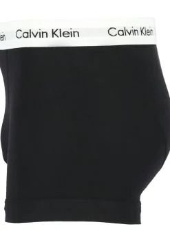 Calvin Klein trunks (3-pack), heren boxers normale lengte, zwart