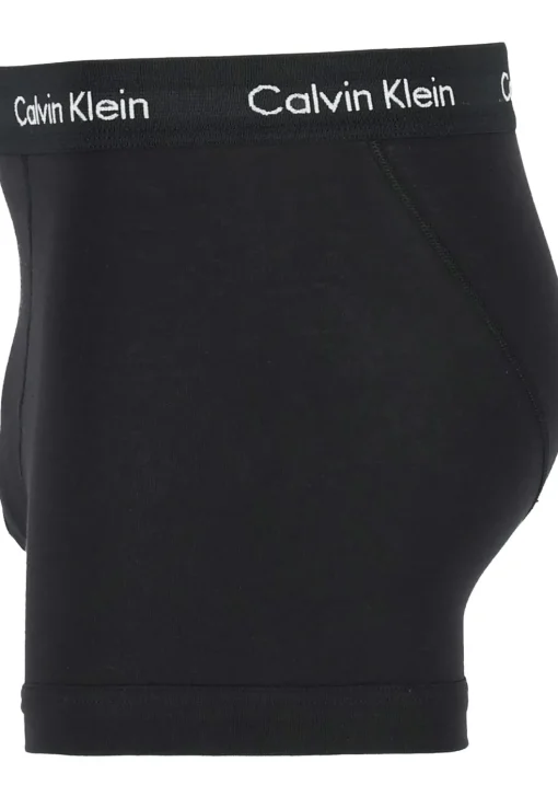 Calvin Klein trunks (3-pack), heren boxers normale lengte, kobalt, navy en zwart