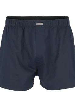 Calvin Klein Woven Boxers (3-pack), wijde heren boxershorts katoen, blauw gestreept en geruit