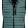 CASA MODA comfort fit bodywarmer, turquoise
