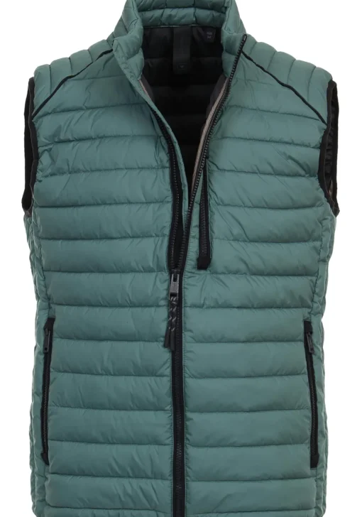 CASA MODA comfort fit bodywarmer, turquoise