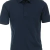 CASA MODA comfort fit heren polo, blauw