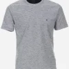 CASA MODA comfort fit heren T-shirt, blauw dessin