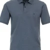 CASA MODA comfort fit heren polo, blauw