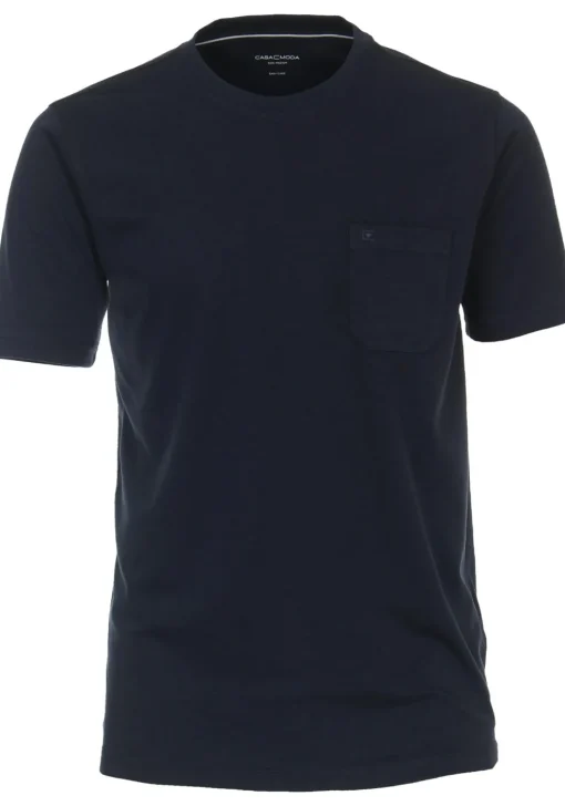 CASA MODA comfort fit heren T-shirt, blauw