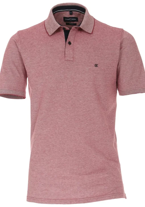 CASA MODA comfort fit heren polo, rood