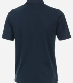 CASA MODA comfort fit heren polo, blauw