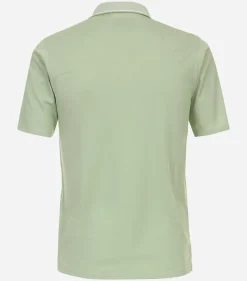 CASA MODA comfort fit heren polo, groen