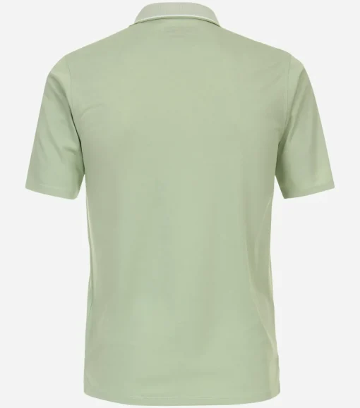 CASA MODA comfort fit heren polo, groen
