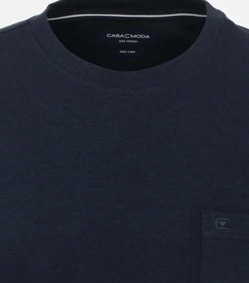 CASA MODA comfort fit heren T-shirt, blauw