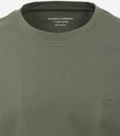 CASA MODA comfort fit heren T-shirt, groen