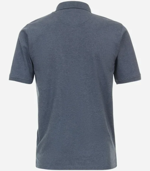 CASA MODA comfort fit heren polo, blauw
