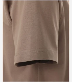 CASA MODA comfort fit heren T-shirt, lichtbruin