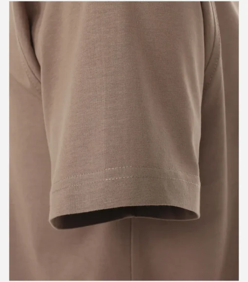 CASA MODA comfort fit heren T-shirt, lichtbruin