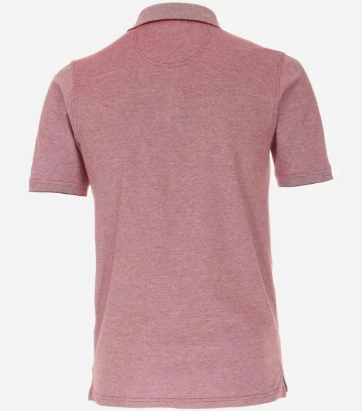 CASA MODA comfort fit heren polo, rood