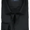 CASA MODA comfort fit overhemd, mouwlengte 7, zwart