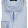 CASA MODA comfort fit overhemd, mouwlengte 7, twill, blauw