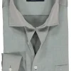 CASA MODA comfort fit overhemd, mouwlengte 7, twill, grijs