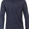 CASA MODA comfort fit overhemd, mouwlengte 72 cm, twill, blauw