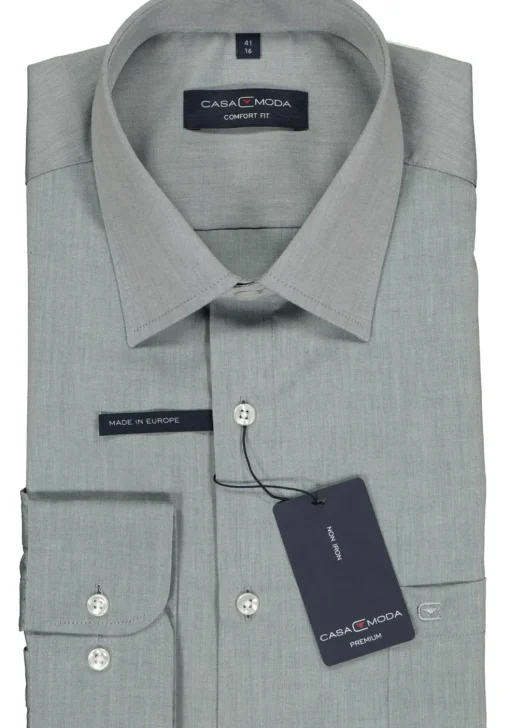 CASA MODA comfort fit overhemd, grijs