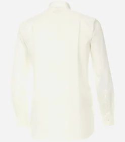 CASA MODA comfort fit overhemd, mouwlengte 7, twill, beige